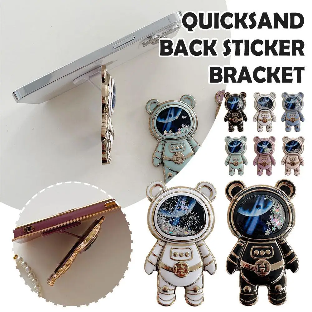 

Cartoon Astronaut Stand Phone Holder Mobile Phone Stand Socket Mobile Phone Accessories Expanding Stand Phone Bracket