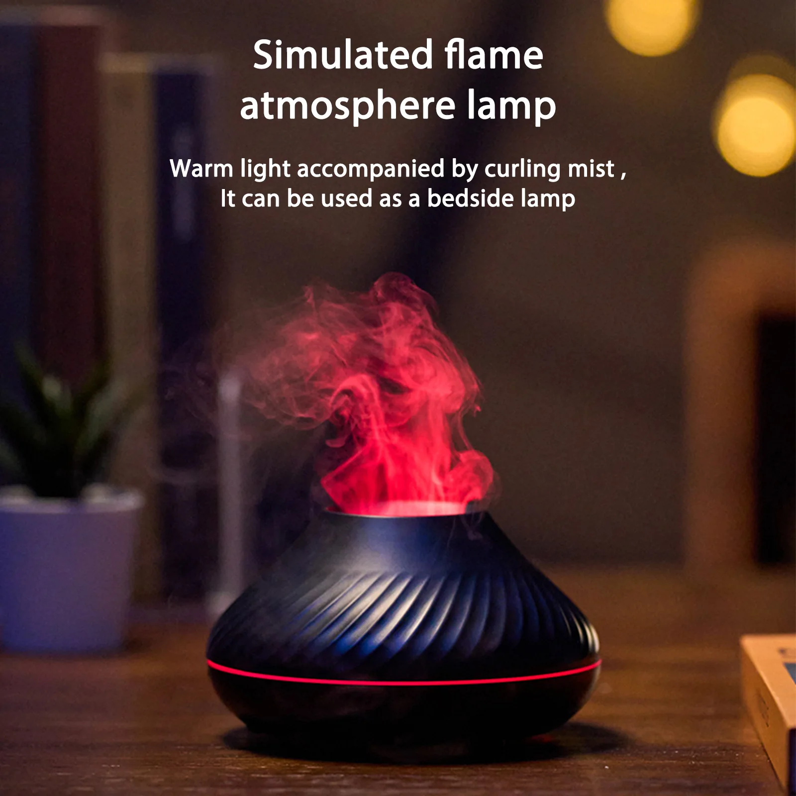 

Led Night Lights Aroma Diffuser Noise Reduction 130ml Aromatherapy Humidifiers USB Quiet Aroma Air Humidifier for Bedroom Office