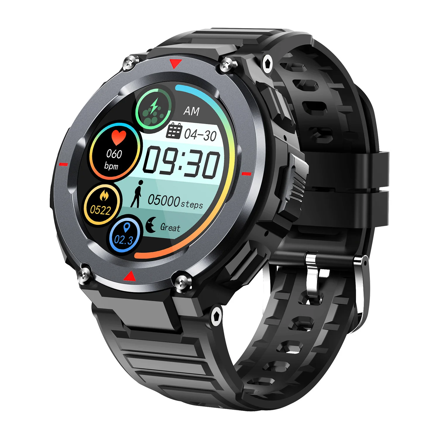 

Смарт-часы S25 мужские спортивные с поддержкой Bluetooth, звонков и проигрывания музыки