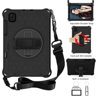case for samsung tab s6 lite p610 a7 t500 tablet eva kids 360 rotating handle stand cover for samsung tab s6 10 5 t860s5e t720
