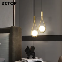 all copper led chandeliers design lights for living dining room kitchen decor hanging lighting modern bedside gold pendant lamp