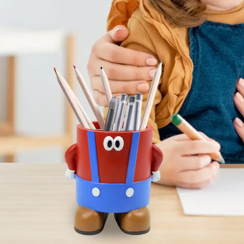 Мультяшный креативный держатель для ручек учеников стеллаж хранения