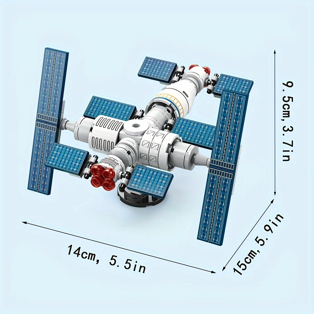 Авиационные космические корабливые блоки ToylinX унисекс пластиковые строительные