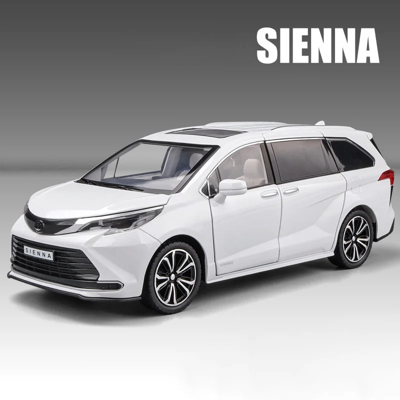 

1:24 MPV Van Alloy Model Car Toy Diecasts Metal Casting Sound and Light Car Toys For Children Vehicle