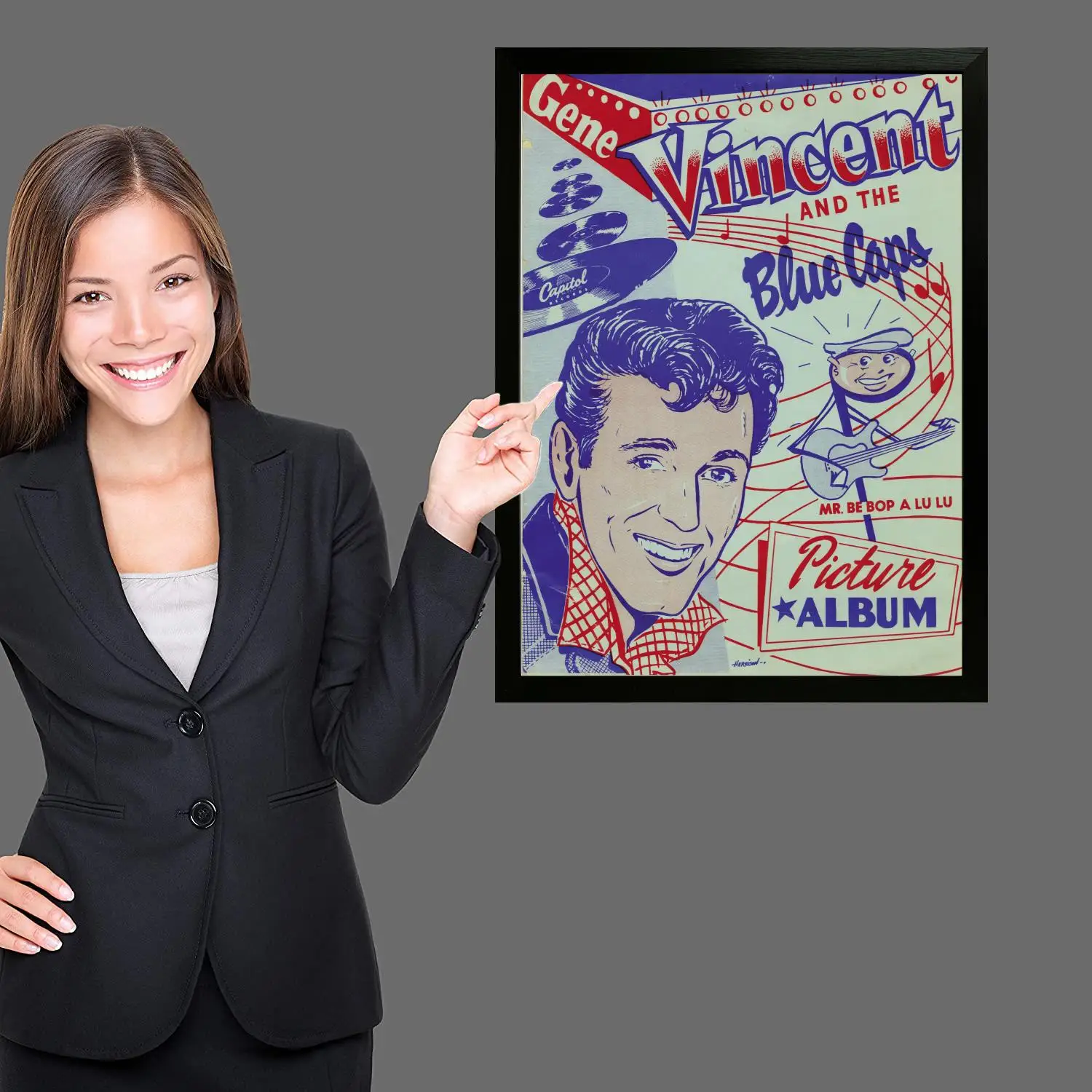 Женев Винсент холст художественный постер и настенная художественная картина