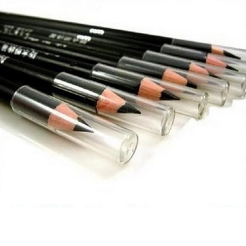 

1PC Eyeliner Pencil Black Eye Liner Pencil With Aloe Vera Vitamin E Gorgeous Eyes Make Up Cosmetic Tool Smooth Eyeliner Pencils