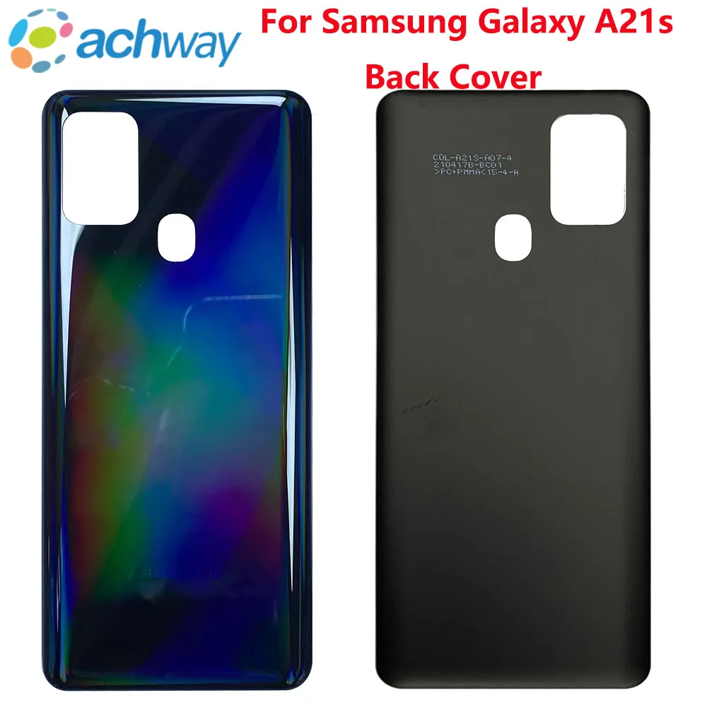 

Задняя крышка для Samsung Galaxy A21s, крышка аккумулятора, задняя панель, корпус, чехол для Samsung Galaxy A21s, крышка аккумулятора