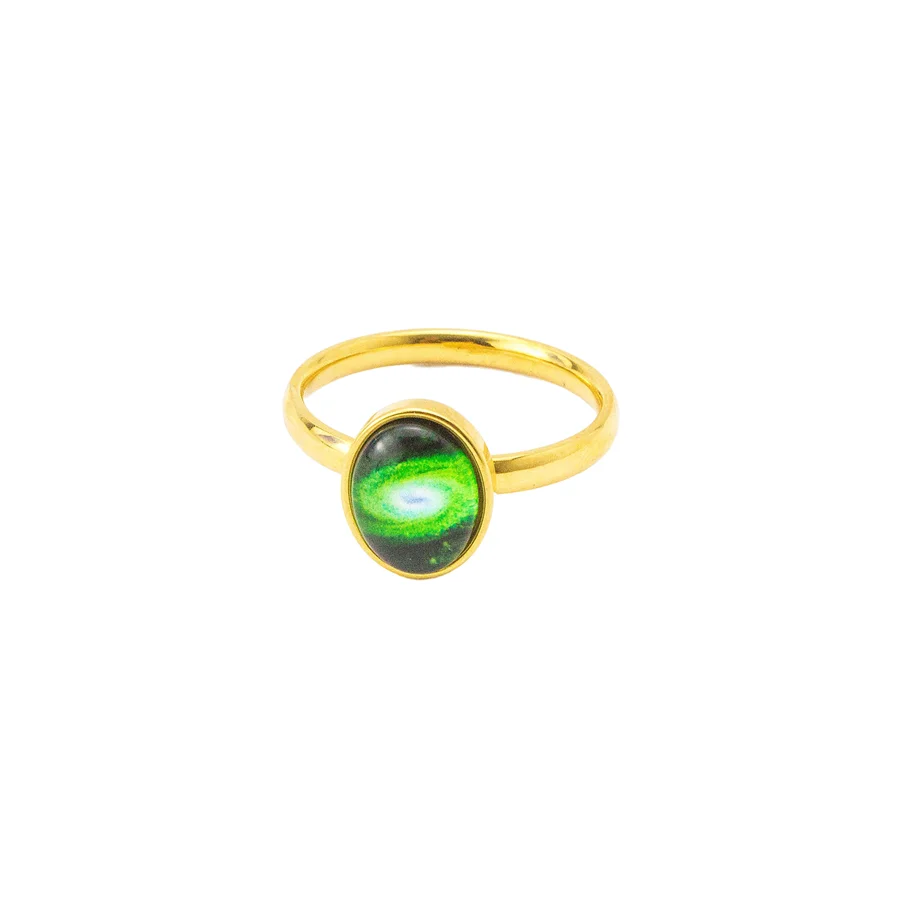 

2022 New Arrivals Universe Planet Wedding Rings For Women Stainless Steel Couple Jewelry Bulk Wholesale Items For Small Business