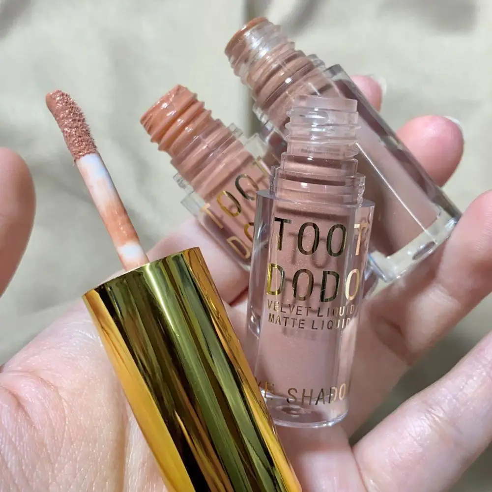 Безопасные 2 г используемые яркие туманные жемчужные тени для век Изысканные