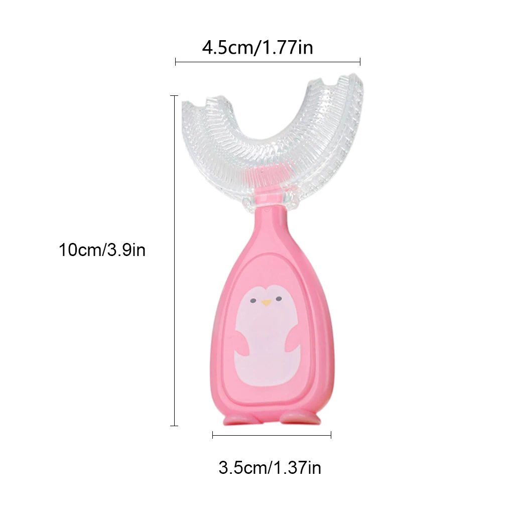 

Силиконовая детская зубная щетка для обучения зубной щетки портативная детская зубная щетка для чистки зубов аксессуары для очистки мален...