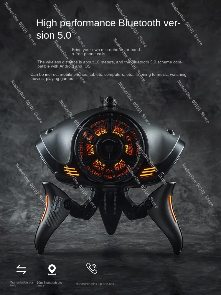 Беспроводная стереосистема вторжения на вид инопланетянина Inva-x