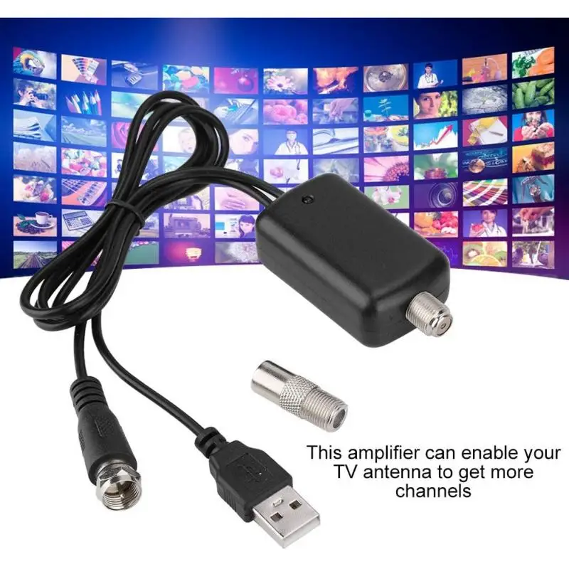 

Воздушный усилитель сигнала HDTV, усилитель сигнала с высоким коэффициентом усиления, усилитель сверхнизкого уровня шума, повышающие аксесс...