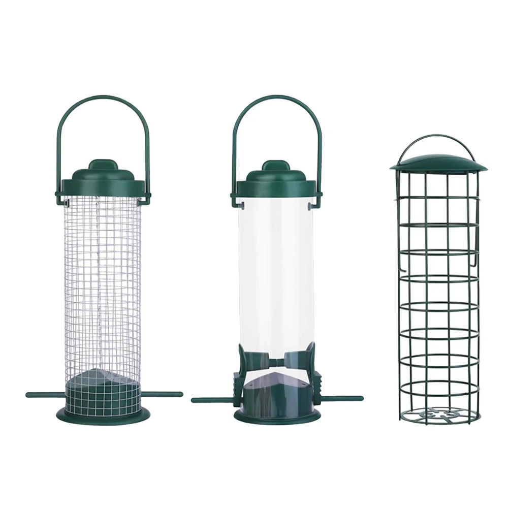 

Bird Feeder Hanging Garden Feeding House Wild Tray Supplies Pet Device Decorative Novelty Decoration Holder Water Decor