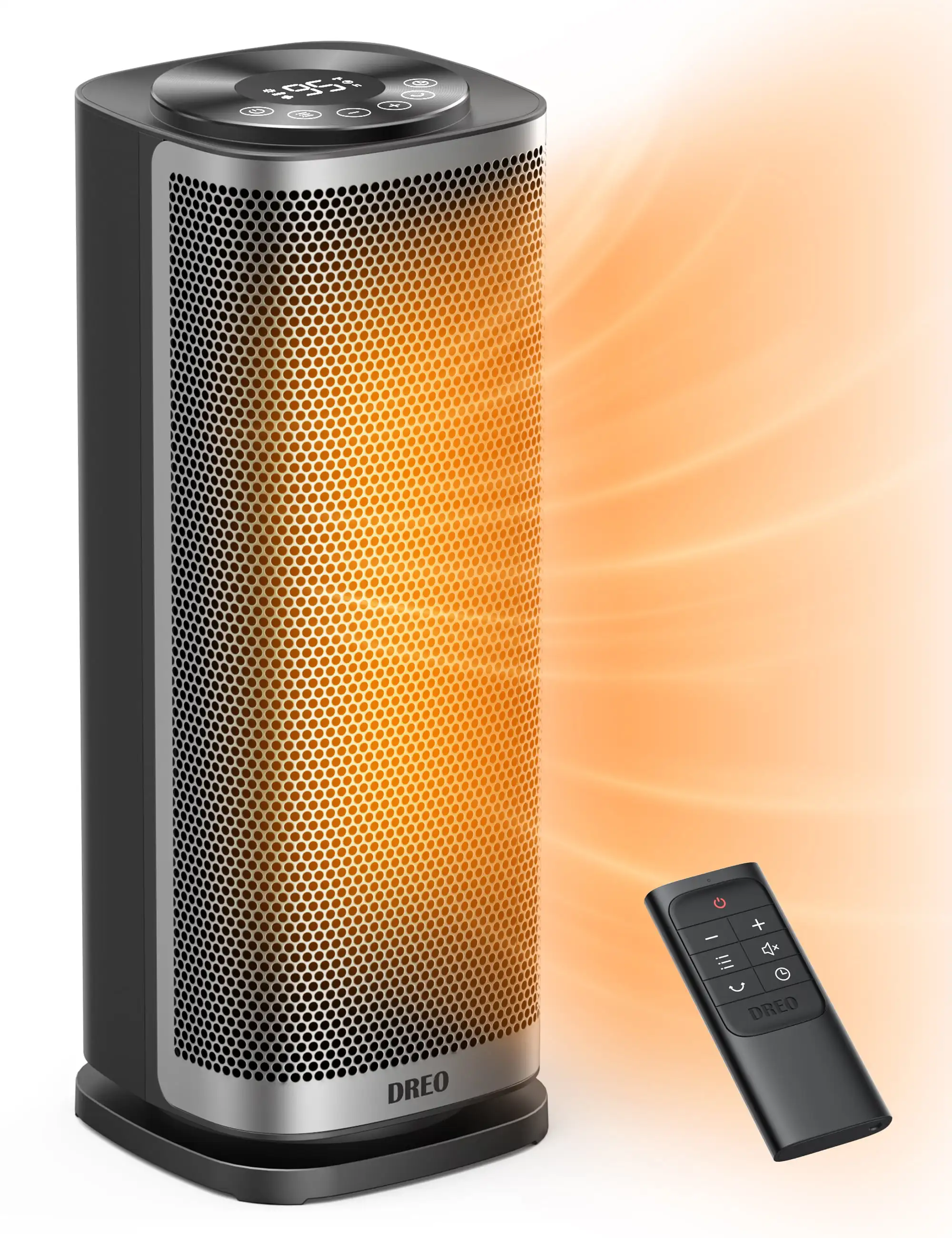 Indoor heating Space Heater, Heater,  Heater, 2022 Upgraded Oscillating, Fast Quiet Portable Heater, with Tip-over & Overheat Pr