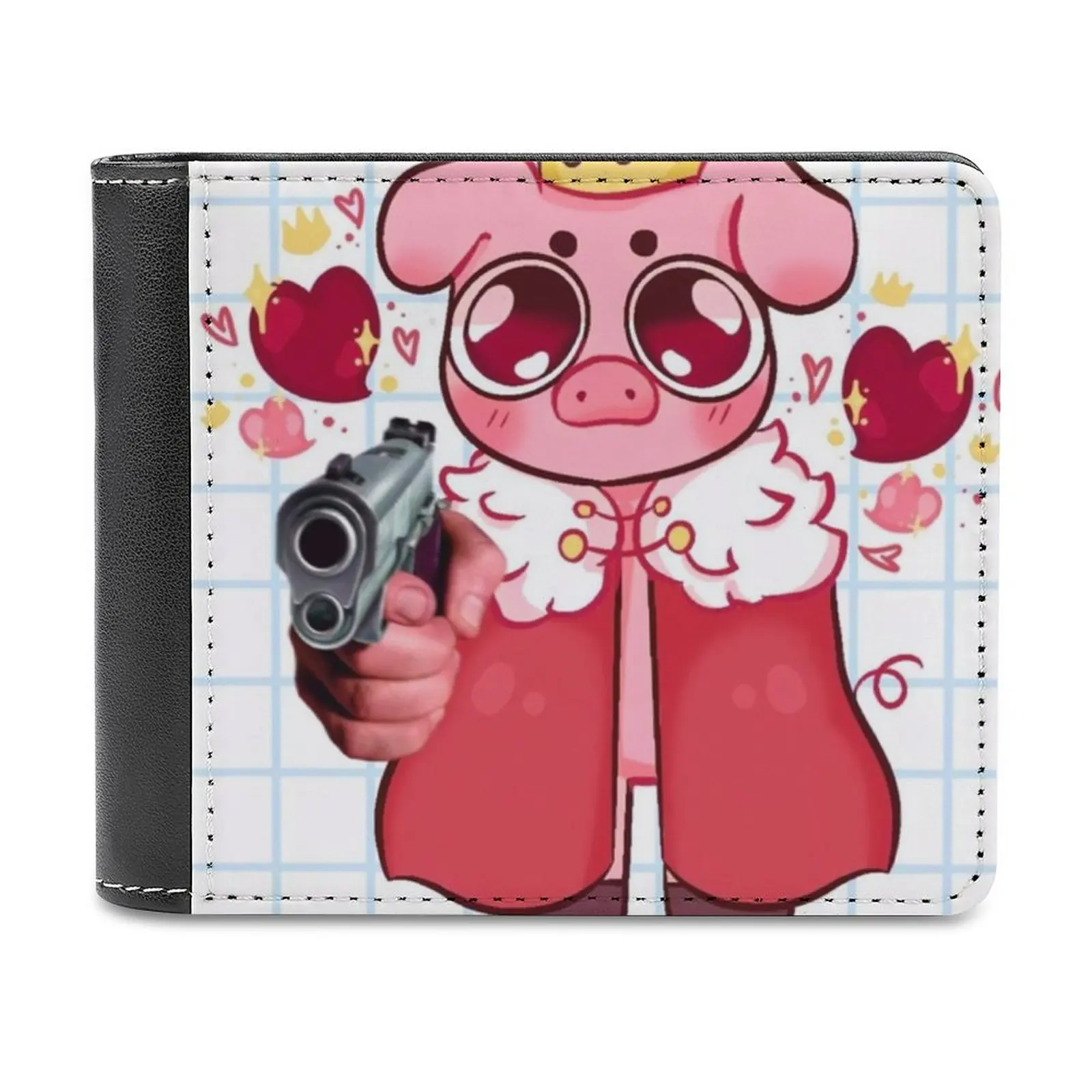 

Technoblade New Fashion Pu Leather Men's Wallet Women Purses Personalized Wallets Techno Technoblade Kawaii Youtuber Dreamsmp