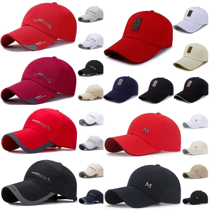 

Men's Baseball Cap Headgear Sun Hat Fashion Baseball Cap Visor Outdoor Classic Sun Protection Men's Extended Brim Baseball Cap