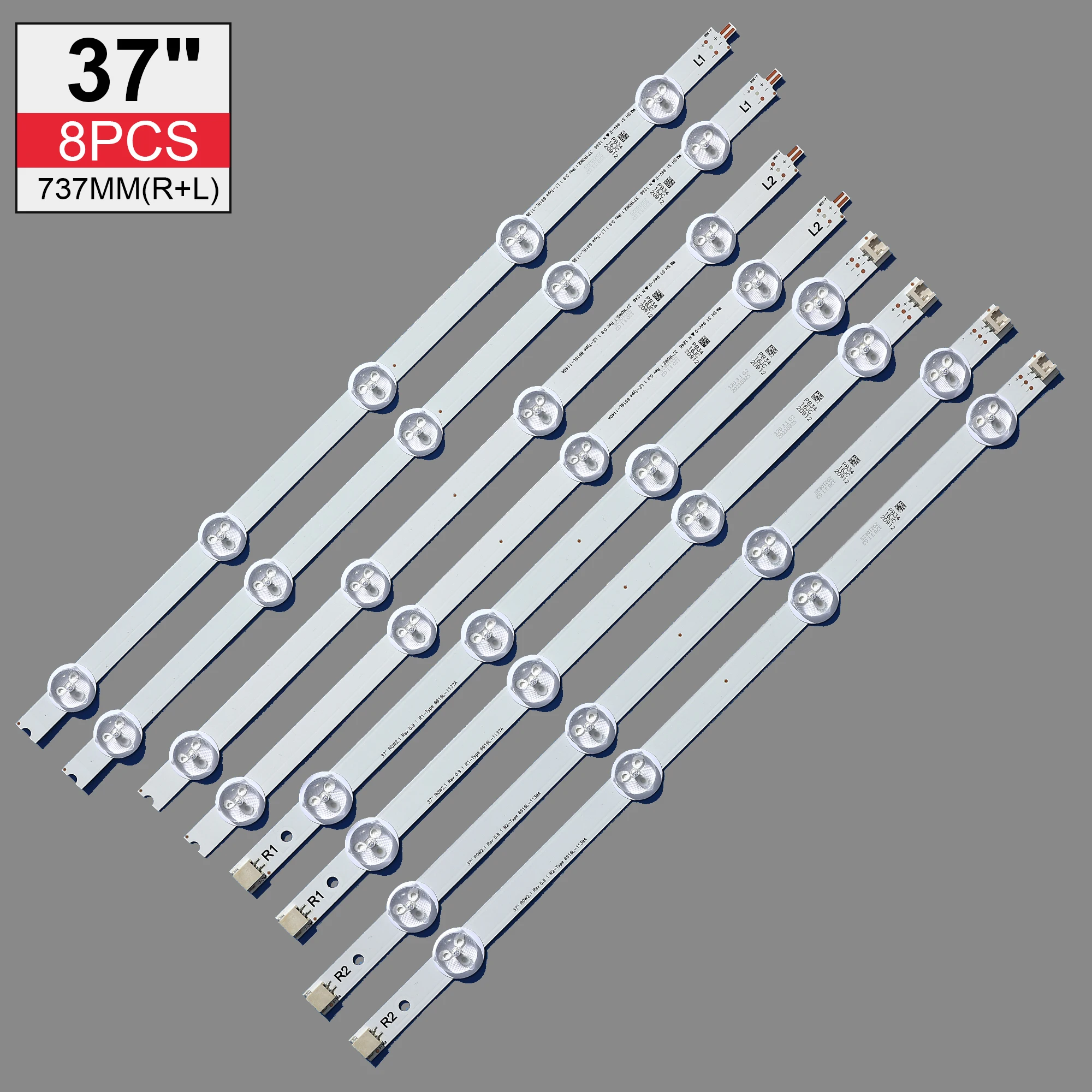 24pcs Original New LED Backlight For LIG tv 37LN5403 37LN540B 37LN541U 37LA613V 37LA615V LATWT370R 6916L-1138A 1137A 1139A 1140A