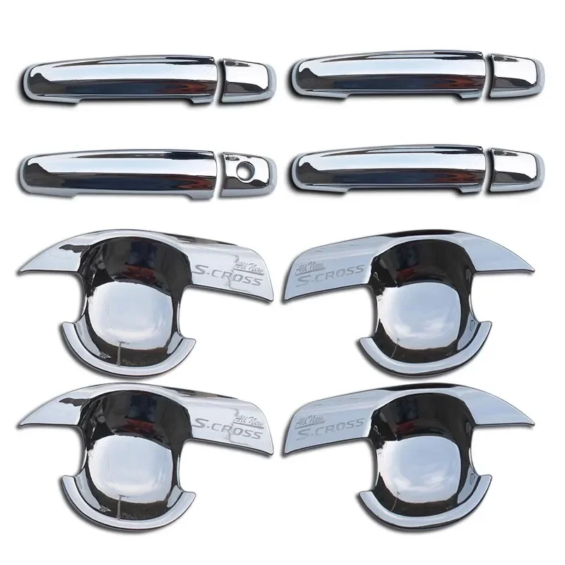 Высококачественная хромированная крышка дверной ручки из АБС-пластика для Suzuki SX4