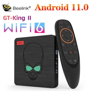 2022 Beelink GT King II WiFi 6 TV BOX Android 11.0 Amlogic A311D2 Octa Core LPDDR4 8GB 64GB 4K BT5.0