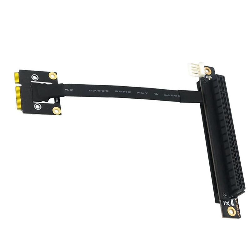 

270 Degree Mini Pcie To PCI-E 16X Extension Cable 20Cm PCIE3.0 Extension Port Adapter For GPU PCIE Interface Device