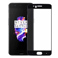 2pcs anti scratch anti fingerprint 9h high transparency durable bubble free tempered glass screen protective film for oneplus 5
