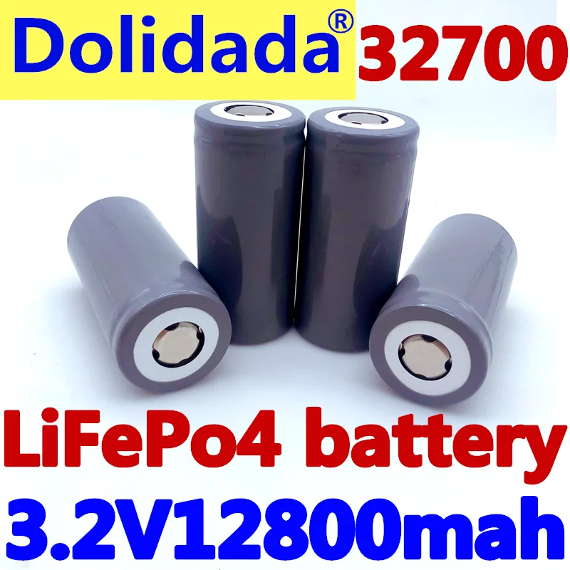 

Original 3.2 V 32700 12800 32700mah 12800 mAh battery LiFePO4 55A High Power Maximum Continuous Discharge Battery