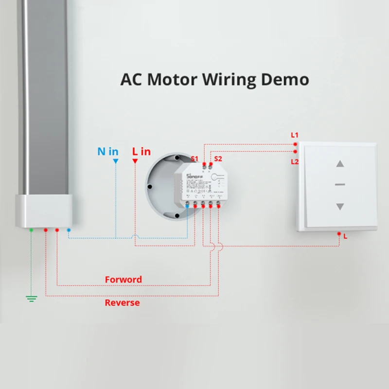Умный мини-выключатель SONOFF DUALR3/R3 Lite с Wi-Fi двухканальный релейный модуль