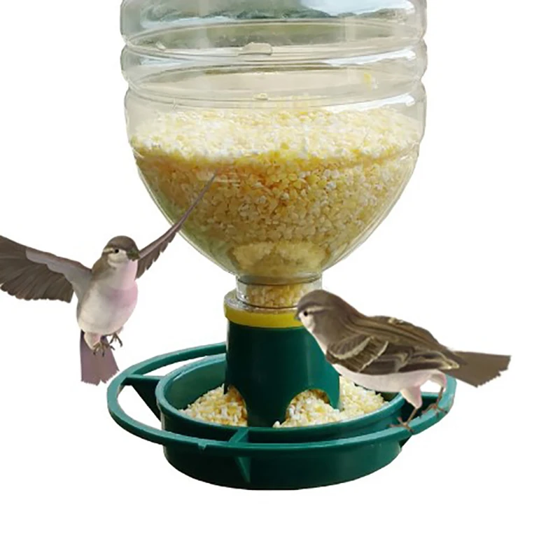 

Recycle Hanging Bottle Top Bird Feeder Kit Plastic Soda Drink Bottle WildFeedersSupplies Bottle Mouth Docking