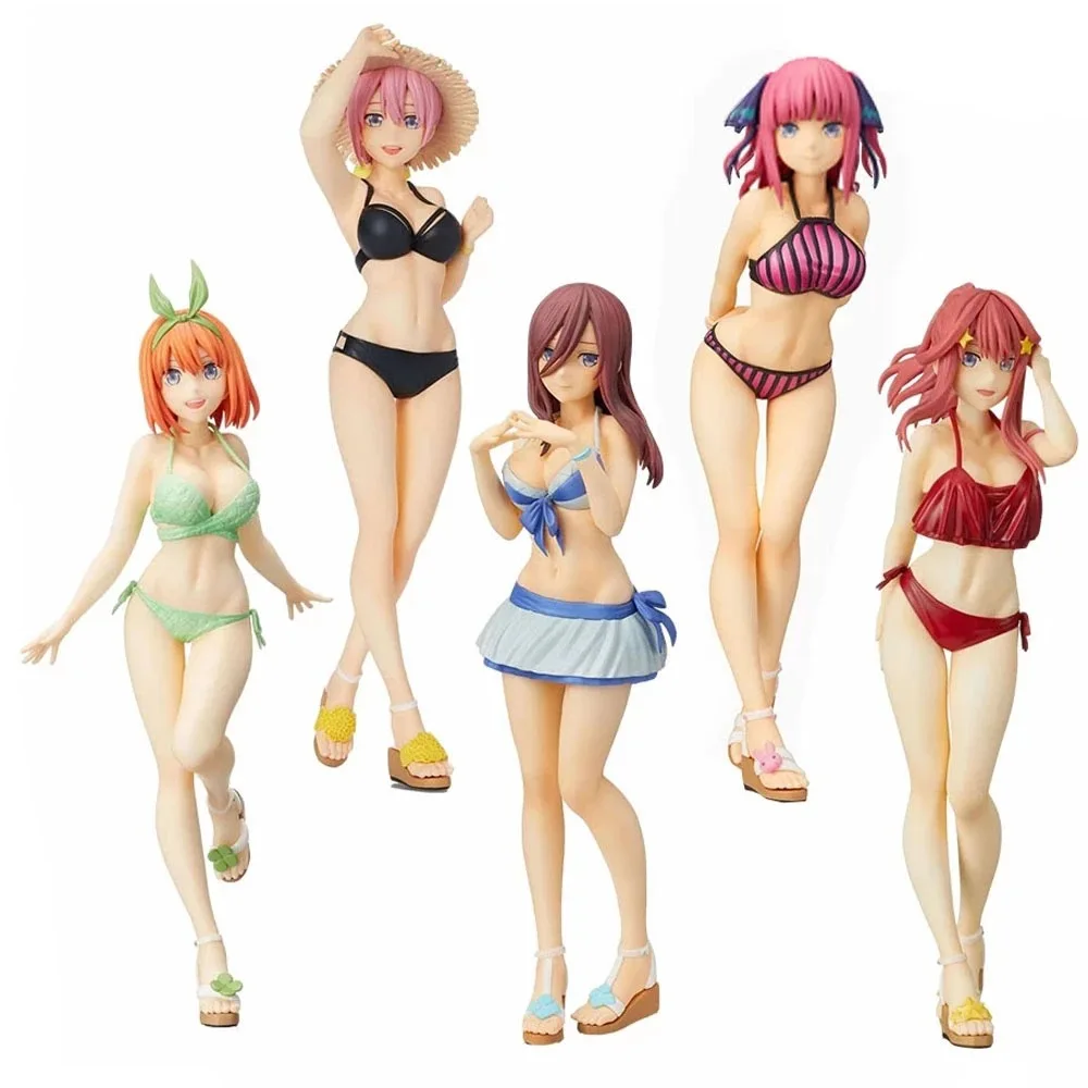 

Аниме The quintessence Quintuplets, коллекция купальников серии Q, версия из ПВХ, коллекционные подарки