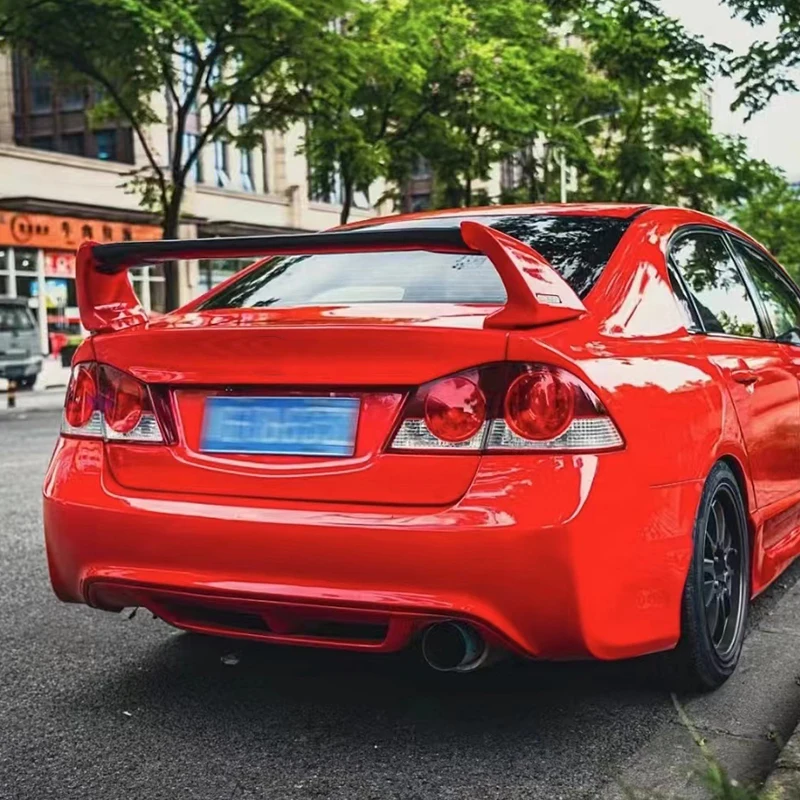 Подходит для Honda Civic 8-го поколения FD2 2006-2021 спойлер из АБС-пластика трех предметов