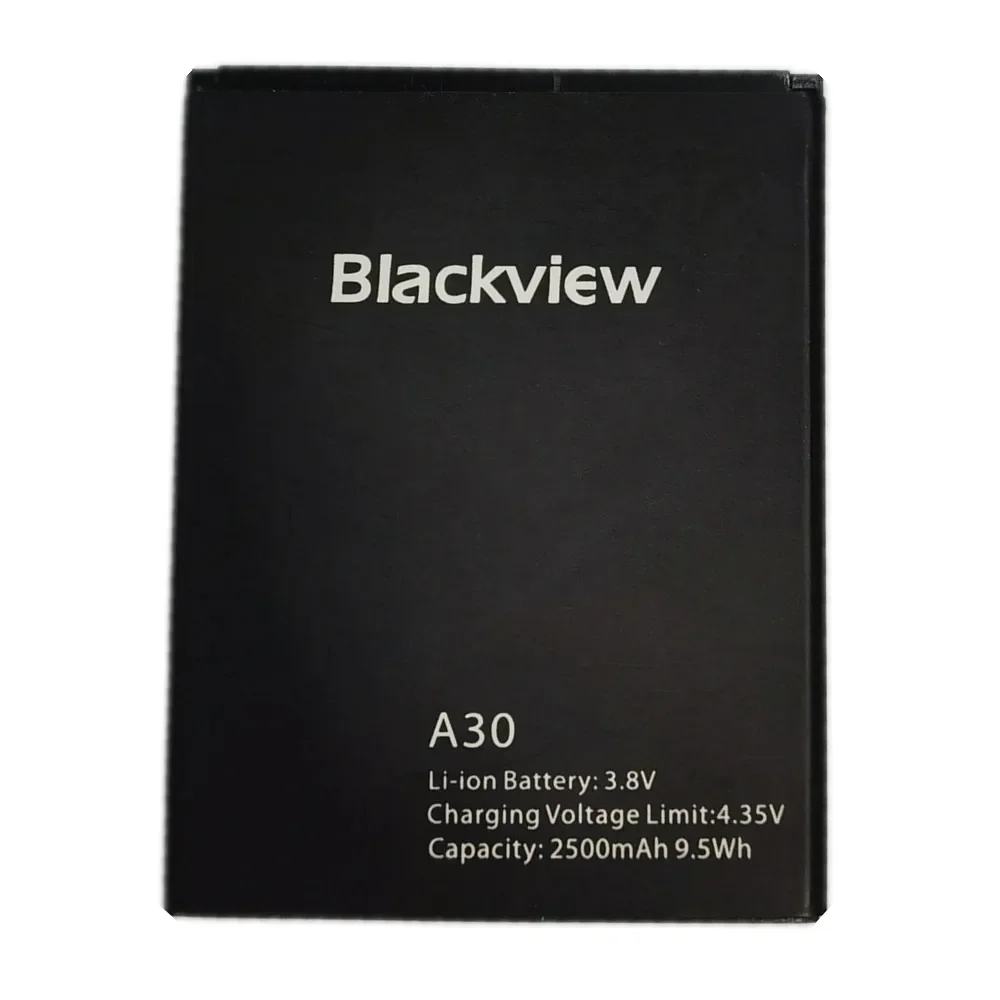 2500 мАч новый 100% Оригинальный MTK6580A Аккумулятор для Blackview A30 5 дюймов умная