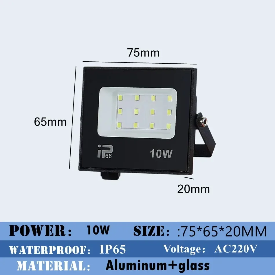 Светодиодный прожектор 100Вт/150Вт/200Вт IP66  холодный белый