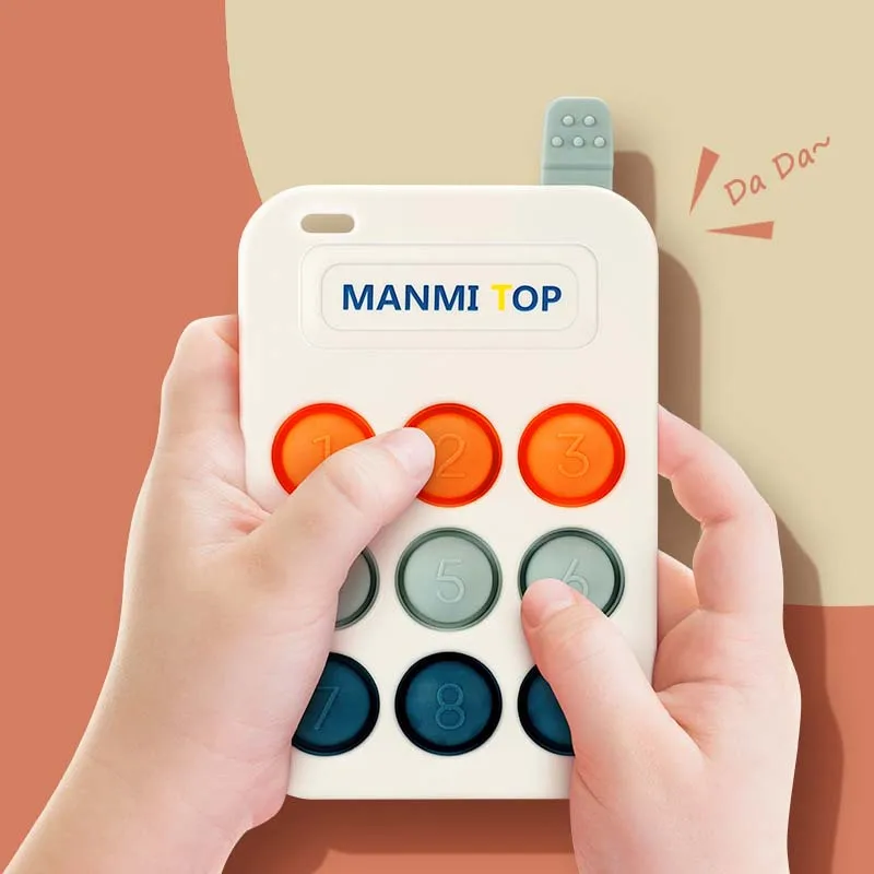 

Детский силиконовый Прорезыватель для снятия стресса