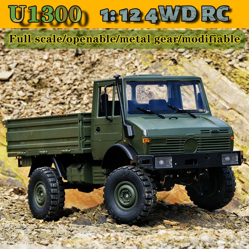 

Ldr/c Ld-p06 Cross-country Climbing 1:12 Unimok U1300rc Remote Control Vehicle Diy Upgrading And Refitting Model Boy Toys Gift