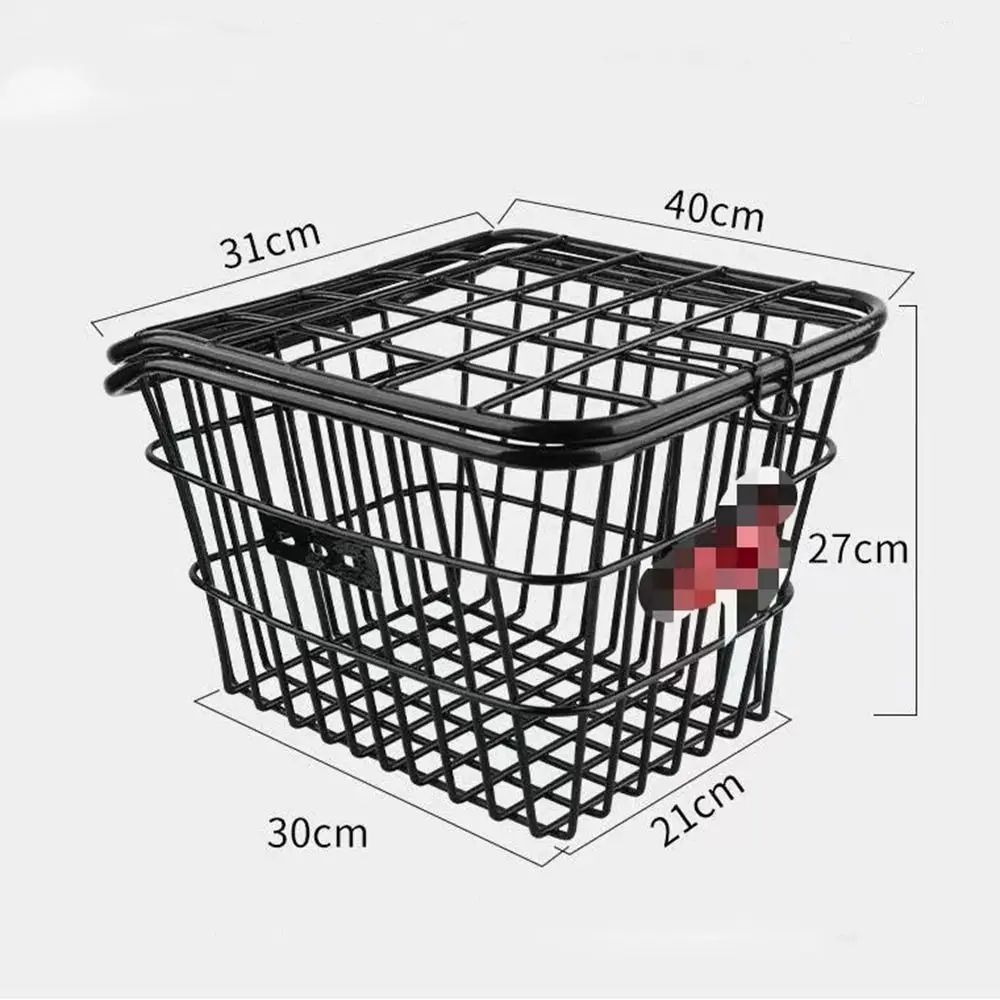 Простая в установке задняя корзина для велосипеда фиксированная прочная