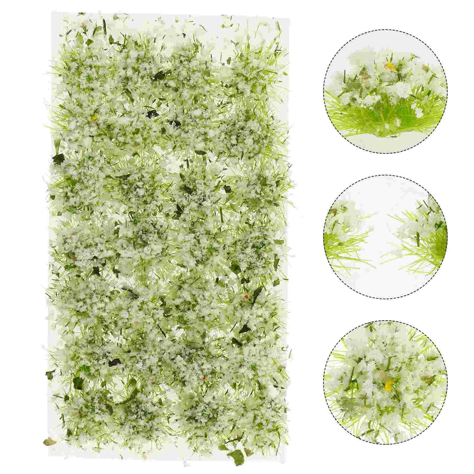 

Flower Model Cluster Tufts Mini Railway Miniature Landscape Tuft Artificial Fake Micro Static House Scenery Vegetation Ornament