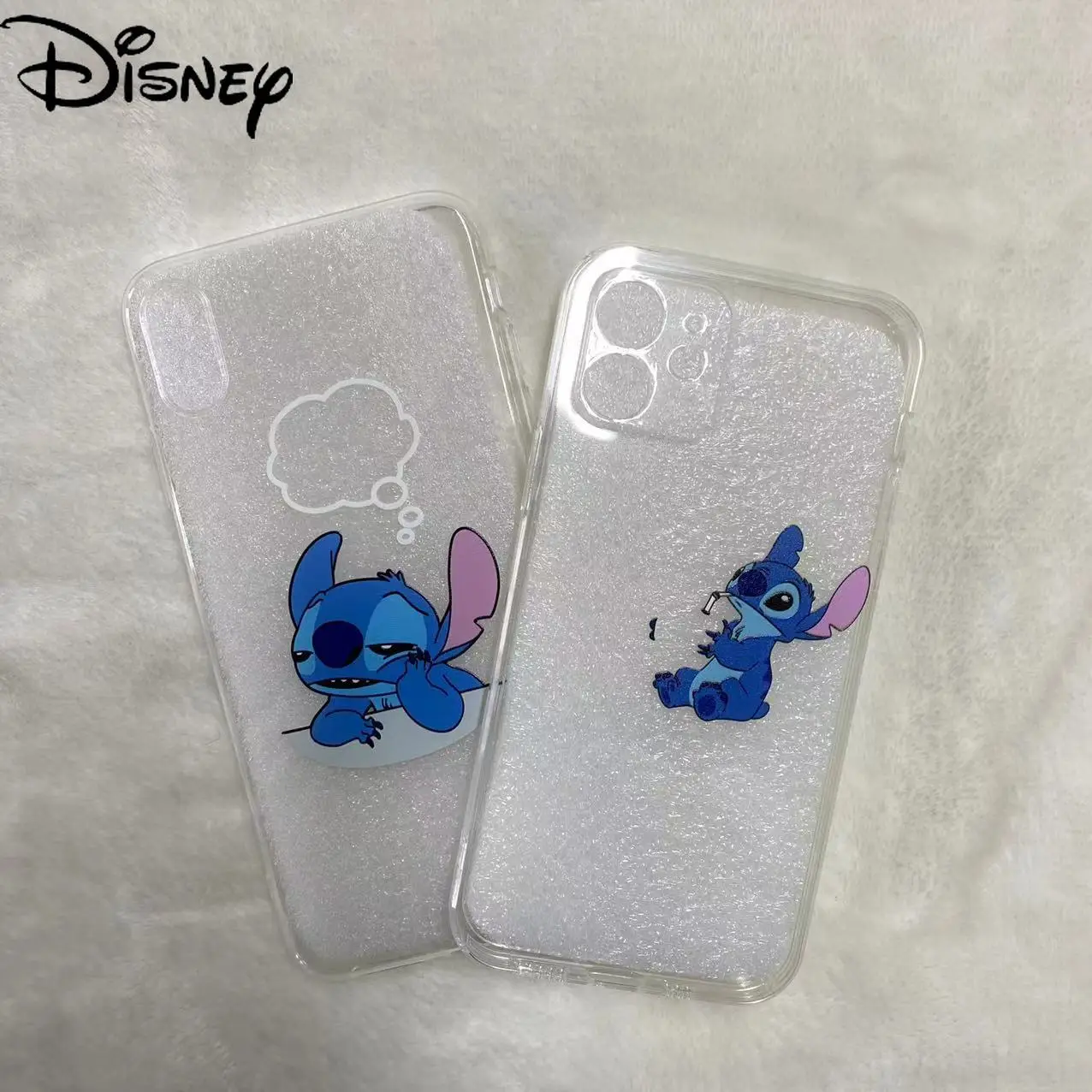 

Disney Stitch for Iphone 12 Pro Max 11pro 11promax 12pro 12promax Cartoon Transparent Phone Case for Iphone X XS MAX Cute Cover