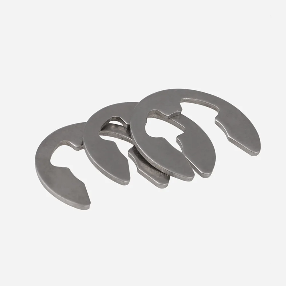 Стопорная пряжка из нержавеющей стали 304 пружина M1.2 M1.5 M2 M2.5 M3 M3.5 M4 M5 M6 M7 M8 M9 M10 M11 M12 M13