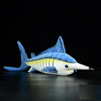 candice guo plush toy stuffed doll simulation animal model sea ocean fish makaira mazara blue marlin kid birthday gift 1pc