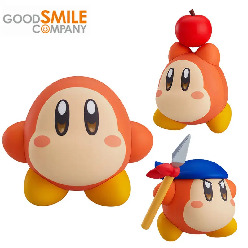 

Оригинальная фигурка Nendoroid Good Smile 1281, милая Аниме Кукла Kirby ваддл ди Kawaii, коллекционные игрушки, подарки для детей