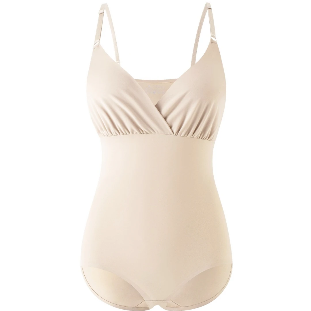 

Seamless Shaping Postpartum Abdominal Tightening Slimming Belt Body Lifting There are Thin Shoulder Straps That Are Very Feminin