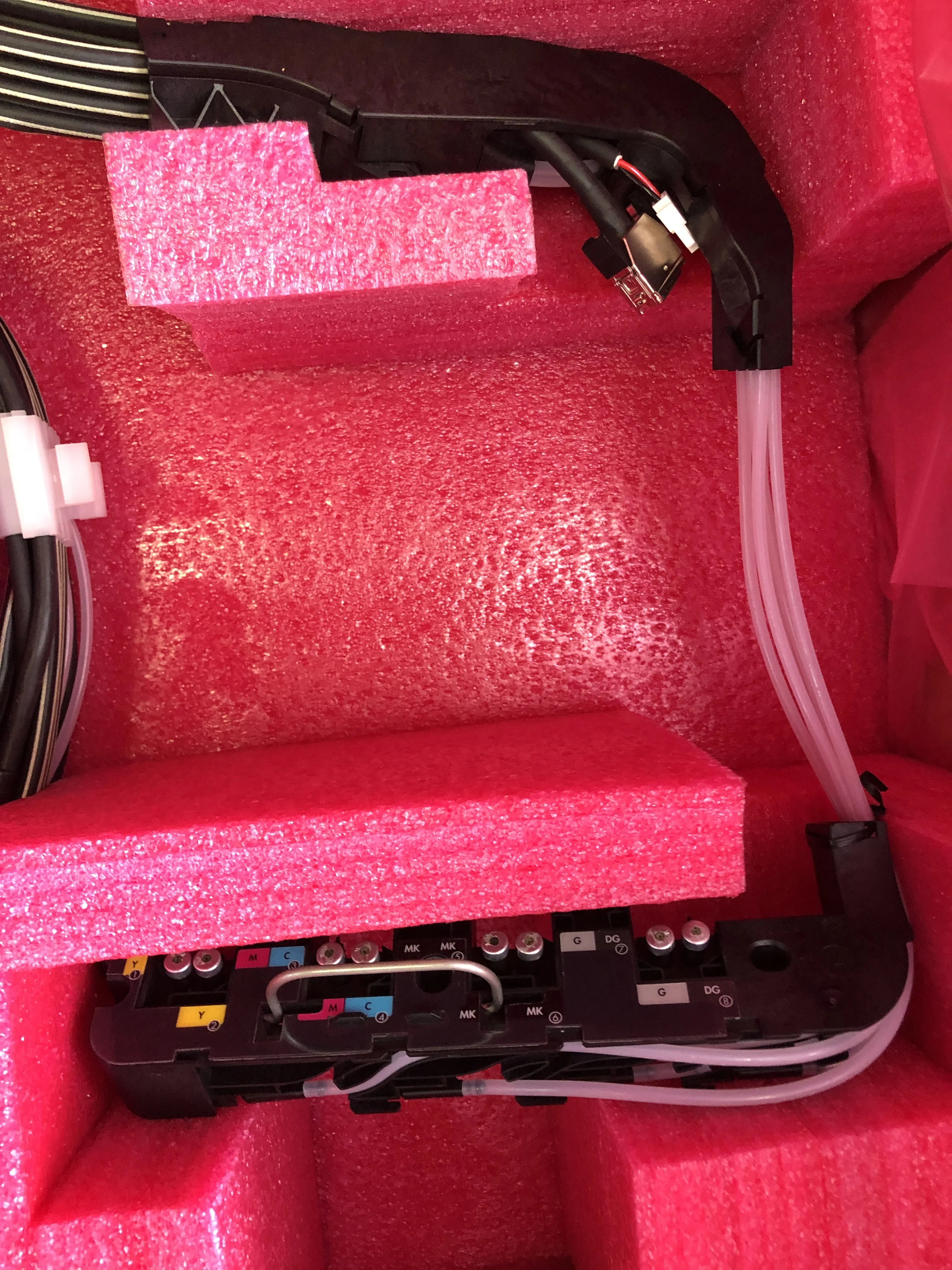 Выберите системы чернильных трубок ISS PCA или CQ105-67045 с кабелем сопла для