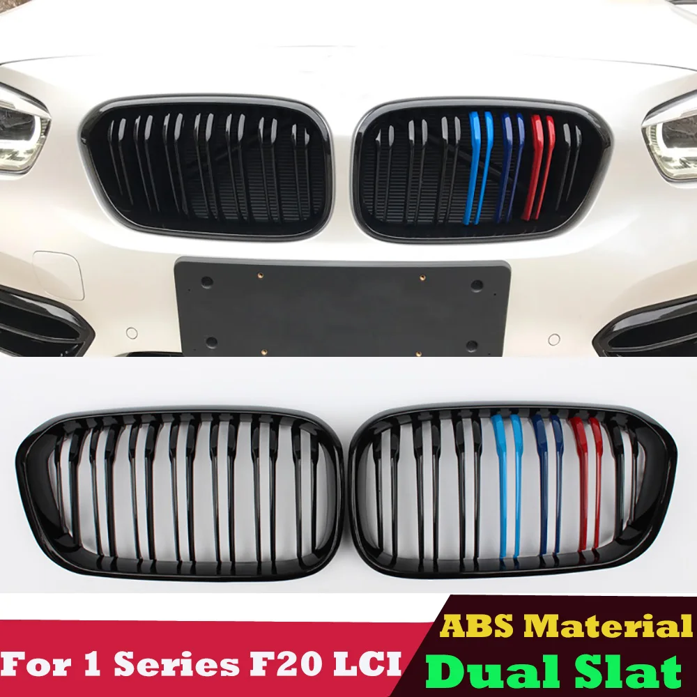 

Передняя решетка для BMW 1 серии 116i 120i 125i 116d 120d M135i Gloss M color 2015-2018