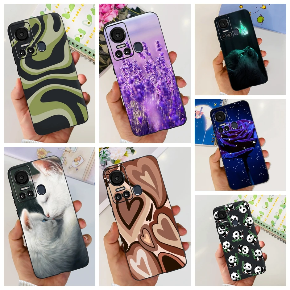 

For ITEL S18 Case Soft TPU Shockproof Back Cover Cute Cartoon Cat Panda Phone Case For ITEL S18 S17 S16 S 16 17 18 Fundas