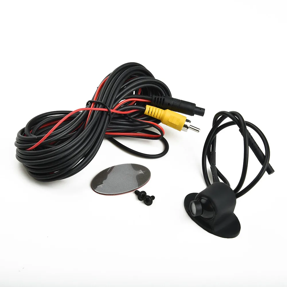 

Parking Reverse Camera Night Vision Waterproof 12V Plastic Black Parts