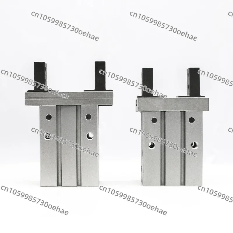 Фото Пневматический параллельный захват двойного действия MHZ2-10D MHZ2-16D 6D 20D 25D 32D 40D S C, алюминиевые зажимные пальцы-цилиндры №4