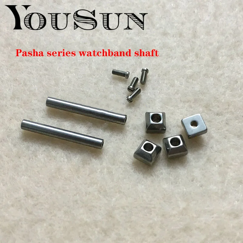 

Watch Accessories For Blue Balloon Pasha Men's And Women's Steel Band Hand Watchband Screw Link Rod Screw Shaft