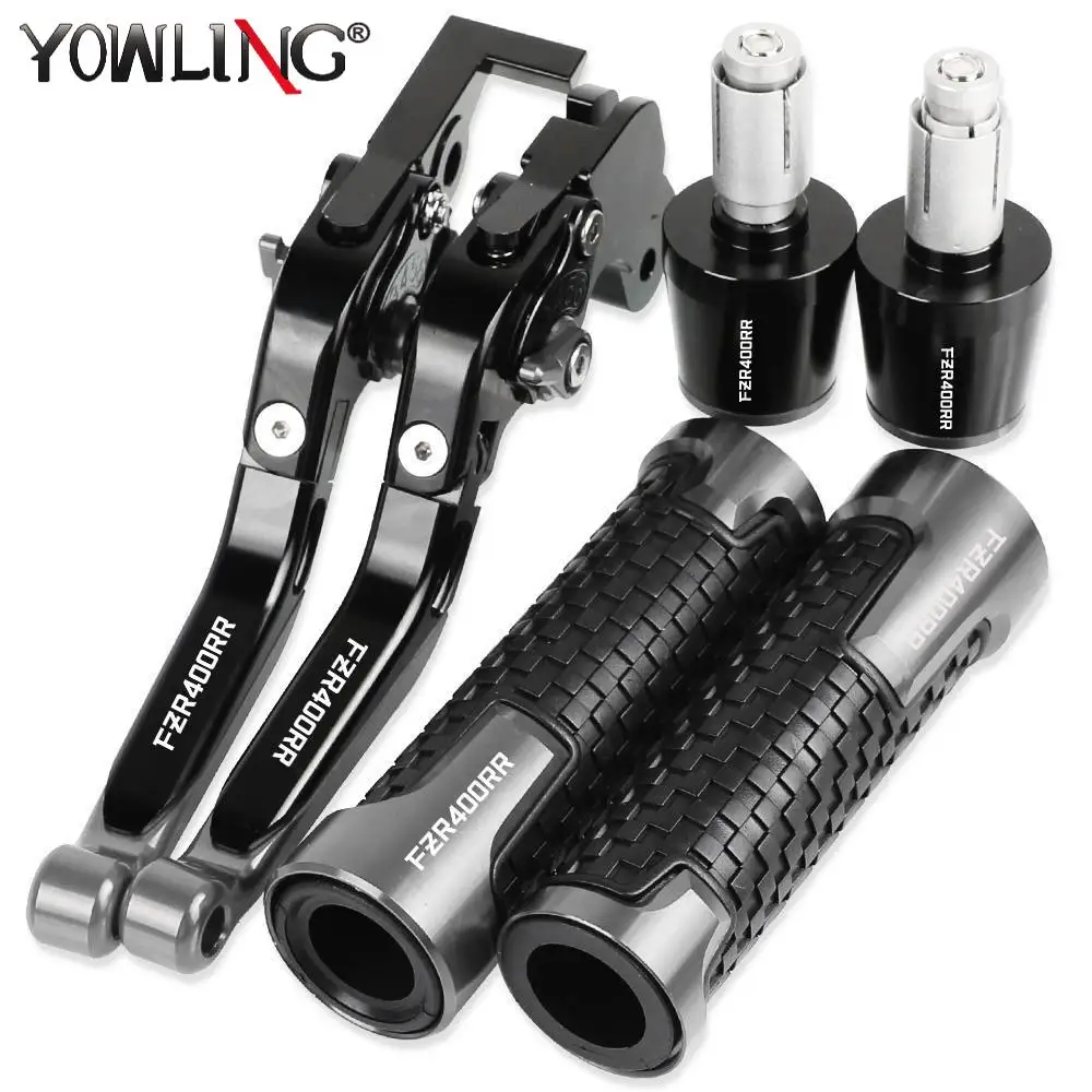 

FZR400RR Motorcycle Aluminum Brake Clutch Levers Handlebar Hand Grips ends For YAMAHA FZR400RR 1991 1992 1993 1994 1995