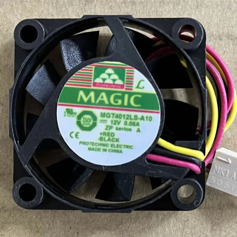 MGT4012LS-A10 12V 0.08A 4010 40mm 3-проводной бесшумный охлаждающий вентилятор 3pin