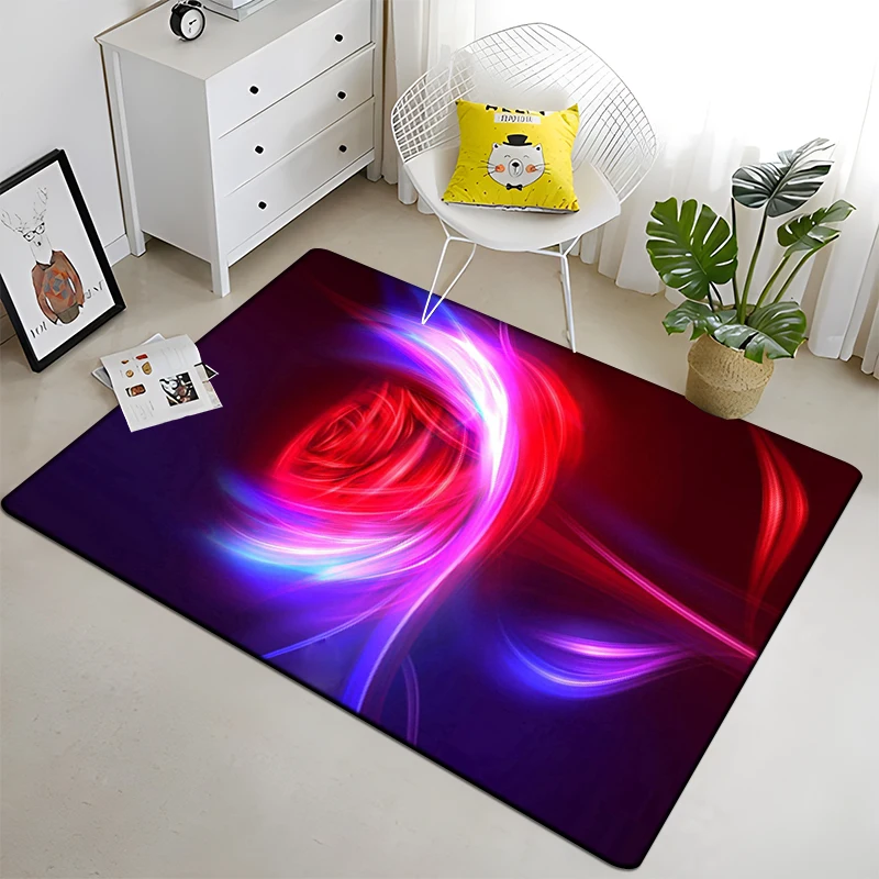 

Colorful Magical Fantasy Abstract Art Printed Carpet for Living Room Large Area Rug Home Decoration Mats Boho Rugs Dropshipping